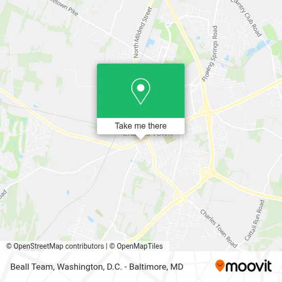 Beall Team map