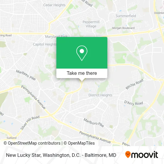 New Lucky Star map