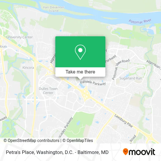 Petra's Place map