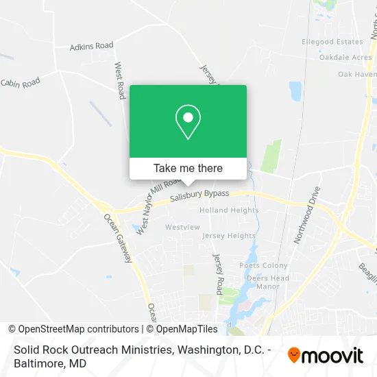 Solid Rock Outreach Ministries map