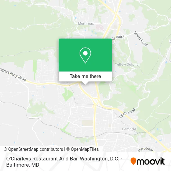 O'Charleys Restaurant And Bar map