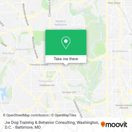 Jw Dog Training & Behavior Consulting map