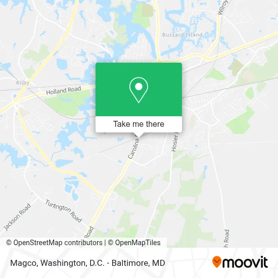 Magco map