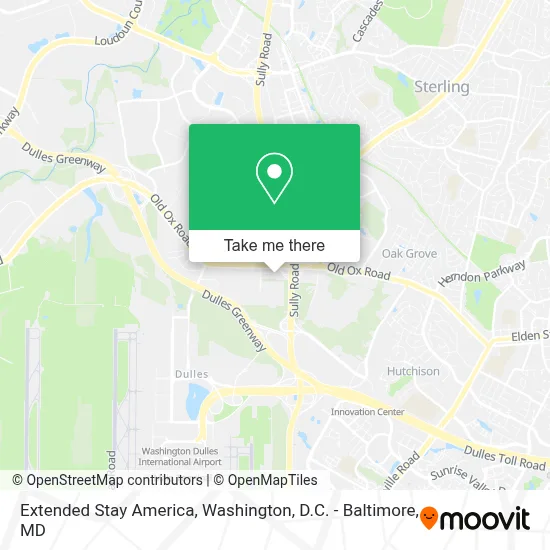 Extended Stay America map