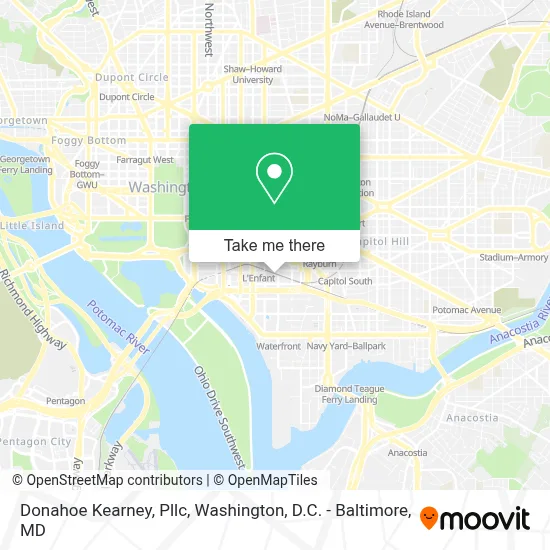 Donahoe Kearney, Pllc map