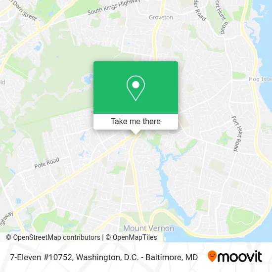 7-Eleven #10752 map