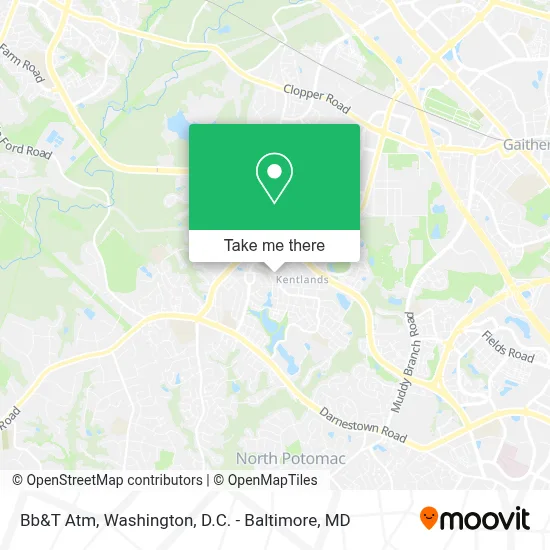 Bb&T Atm map