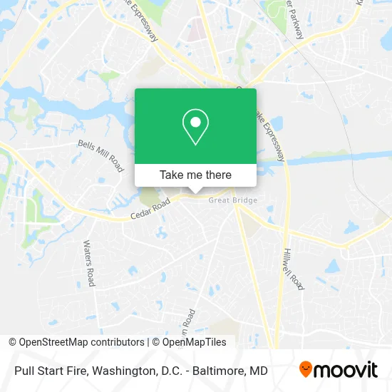 Pull Start Fire map