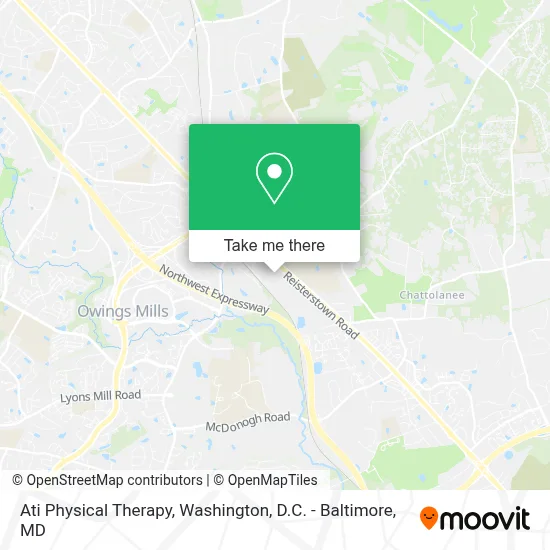 Ati Physical Therapy map