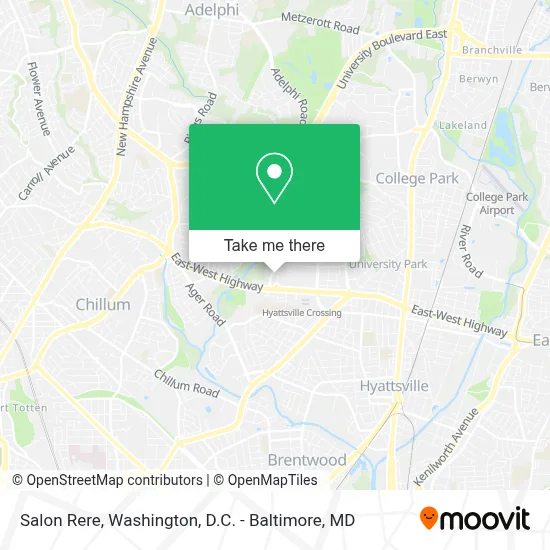 Salon Rere map