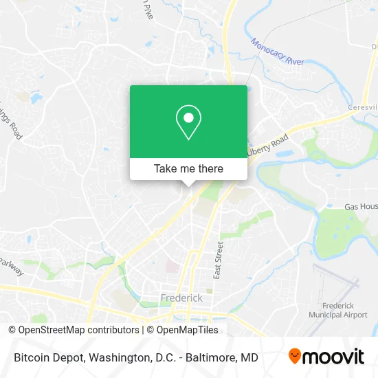 Bitcoin Depot map