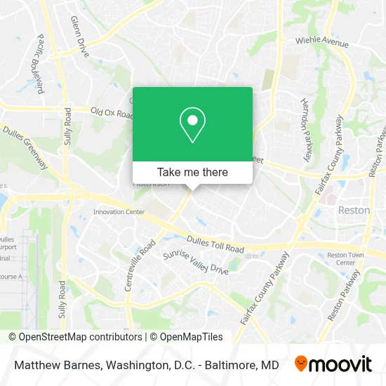Matthew Barnes map
