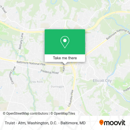 Truist - Atm map