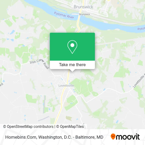 Homebins.Com map