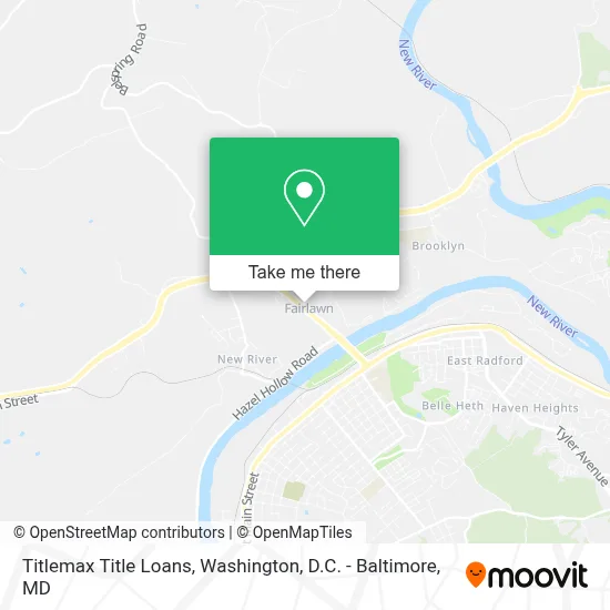 Titlemax Title Loans map