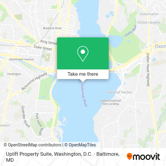 Uplift Property Suite map