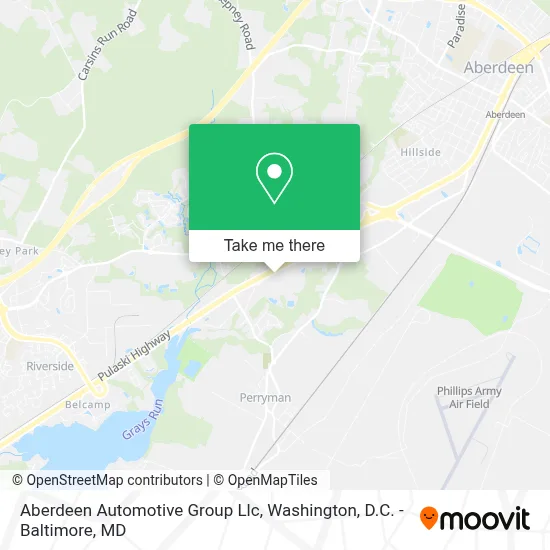 Aberdeen Automotive Group Llc map