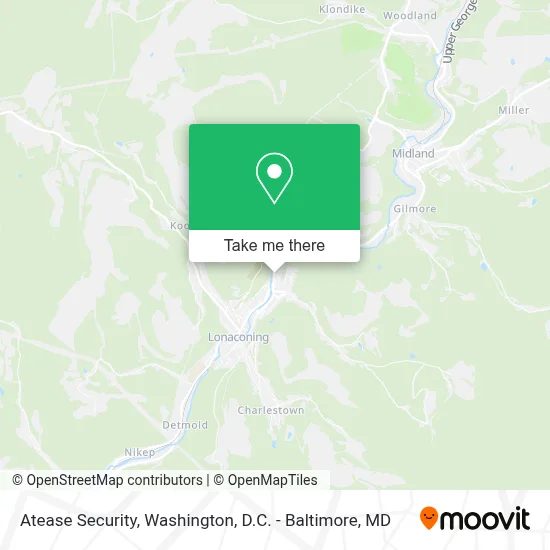 Atease Security map