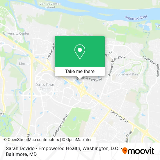 Sarah Devido - Empowered Health map