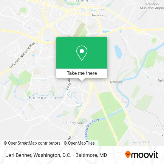 Jeri Benner map