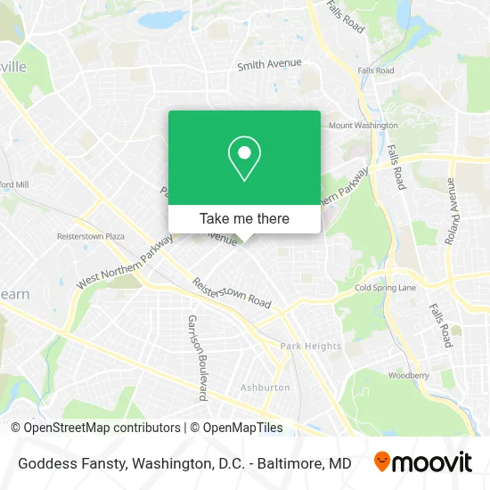 Goddess Fansty map