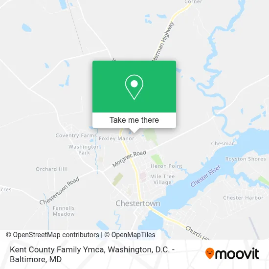 Kent County Family Ymca map