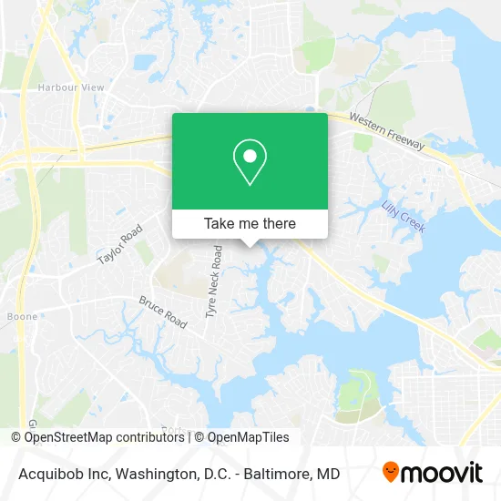 Acquibob Inc map