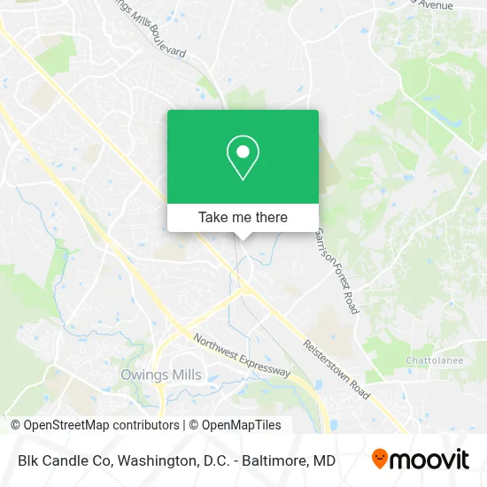 Blk Candle Co map