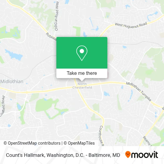 Count's Hallmark map