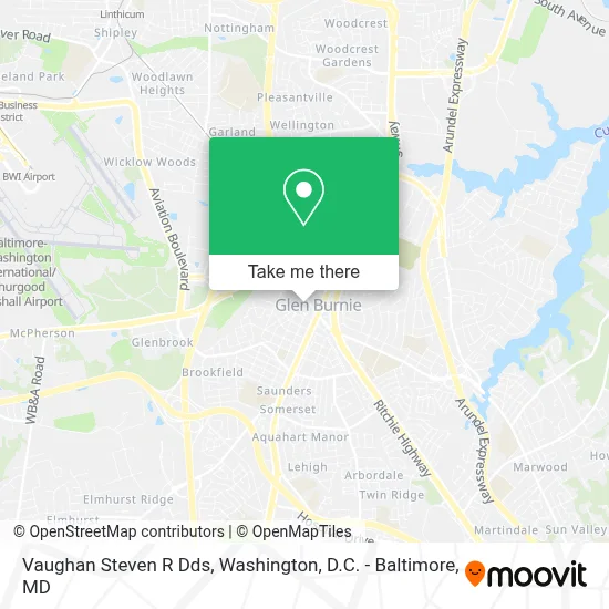 Vaughan Steven R Dds map