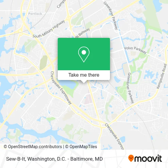 Sew-B-It map