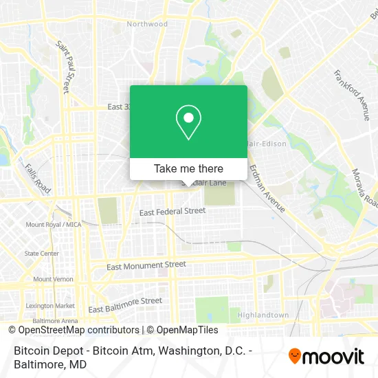 Bitcoin Depot - Bitcoin Atm map
