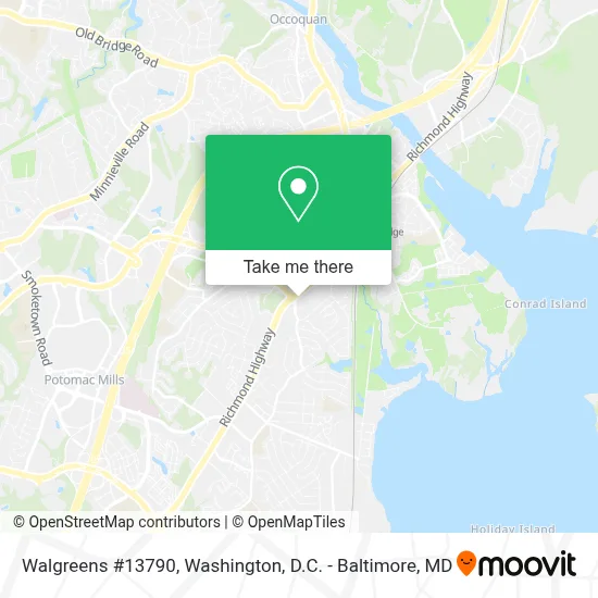 Walgreens #13790 map