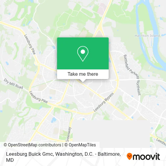 Leesburg Buick Gmc map