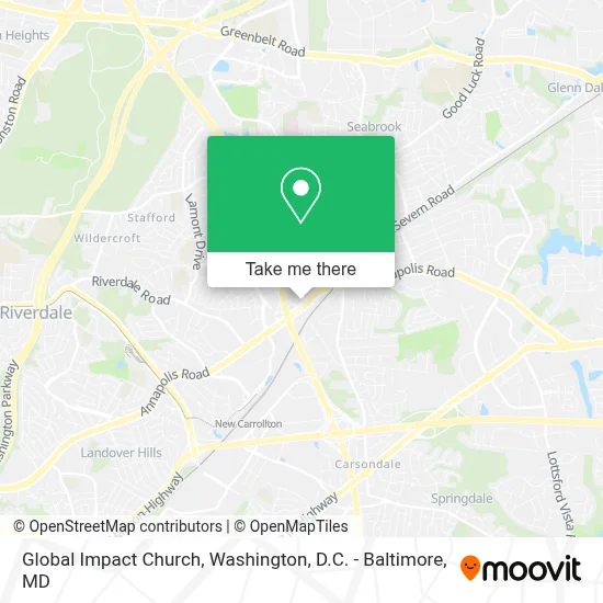 Global Impact Church map
