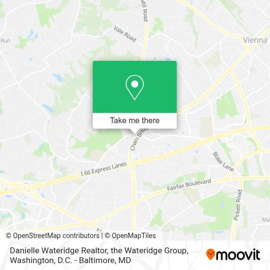 Danielle Wateridge Realtor, the Wateridge Group map