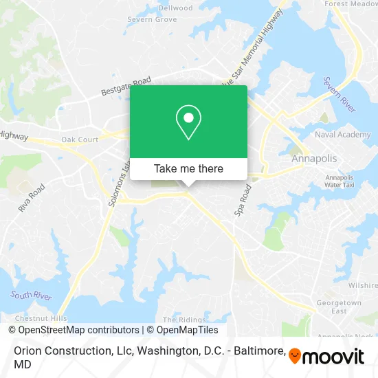 Orion Construction, Llc map