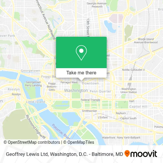 Geoffrey Lewis Ltd map