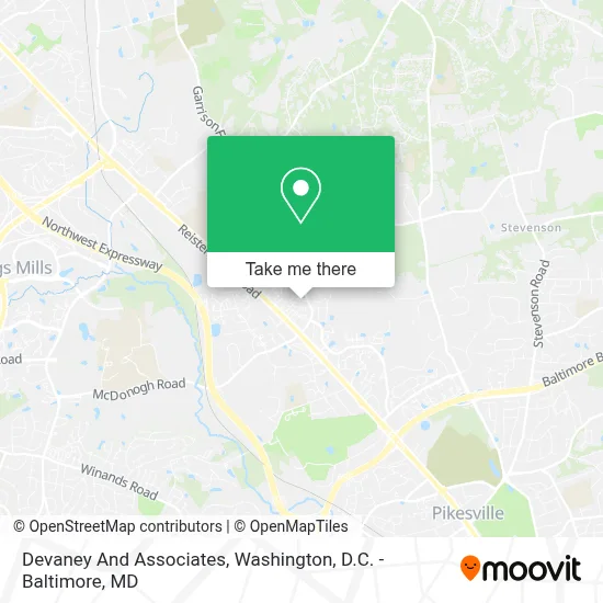 Devaney And Associates map