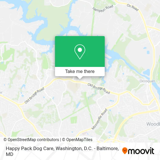 Happy Pack Dog Care map