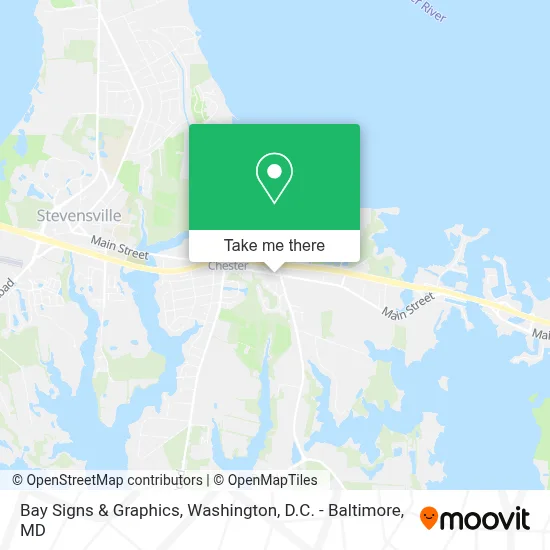 Bay Signs & Graphics map