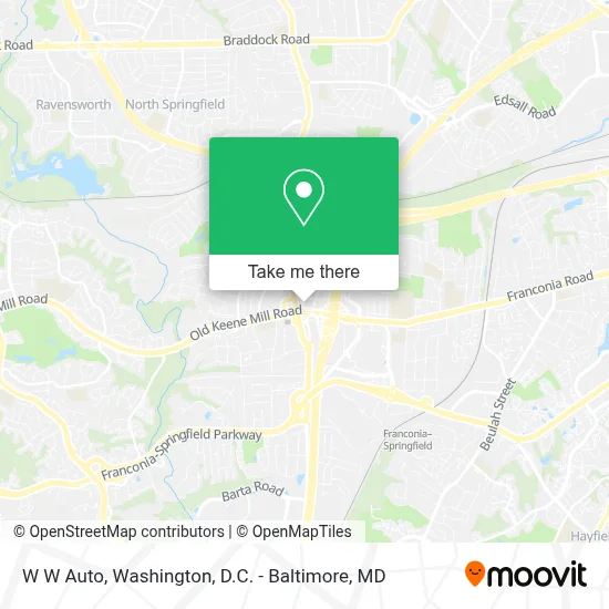 W W Auto map