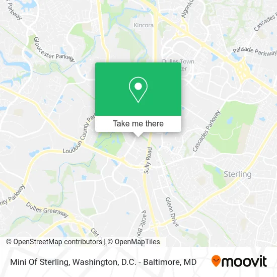 Mini Of Sterling map
