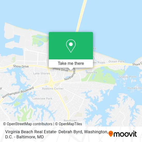 Virginia Beach Real Estate- Debrah Byrd map