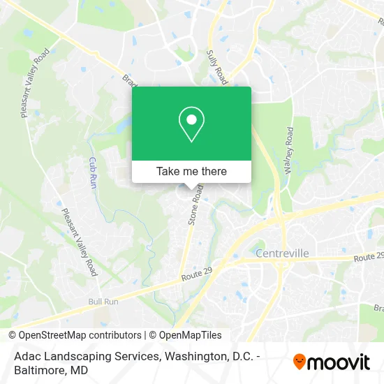Adac Landscaping Services map