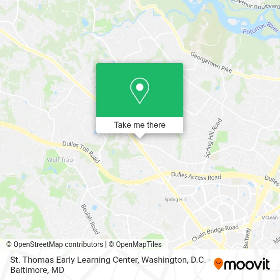 St. Thomas Early Learning Center map