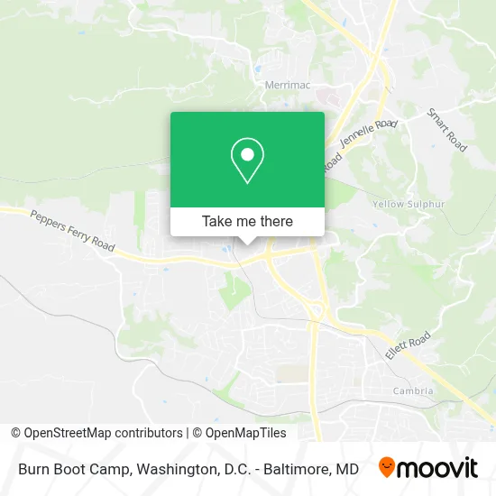 Burn Boot Camp map