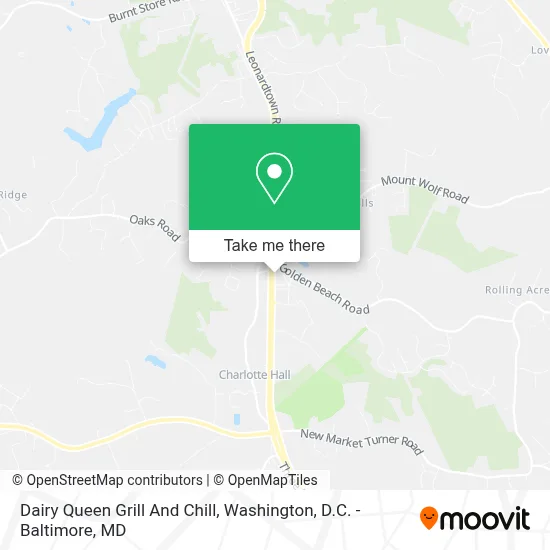 Dairy Queen Grill And Chill map