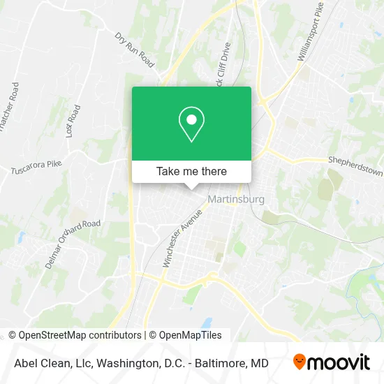 Abel Clean, Llc map