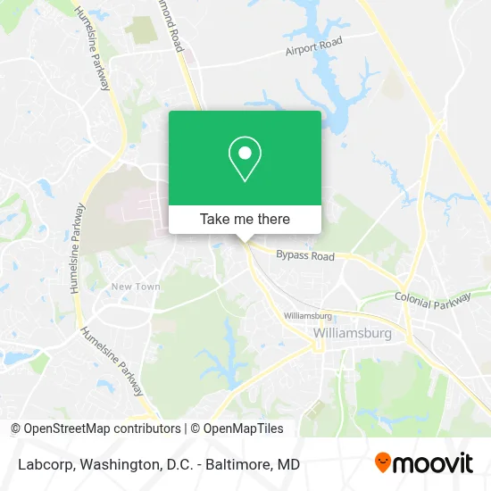 Labcorp map